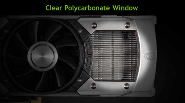 Die Kühlkörper sind transparent verkleidet.