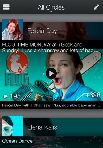 Google+-App/Quelle: googleblog.blogspot.co.uk