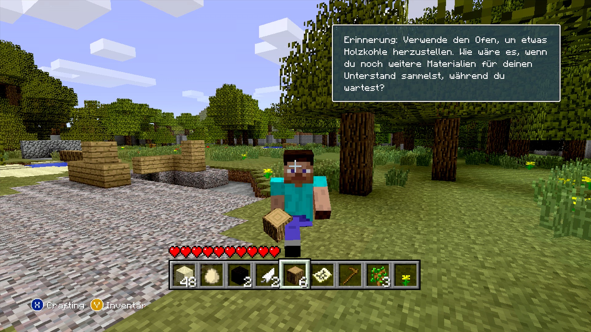 Minecraft Xbox 360 Edition Test-Video: Nur für Überlebenskünstler ...