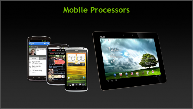 Bisherige Geräte mit Tegra 3