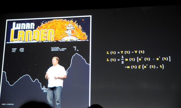 Komplexe Berechnung der Landung