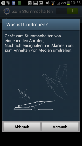 Die Funktionen von Touchwiz im Galaxy S3