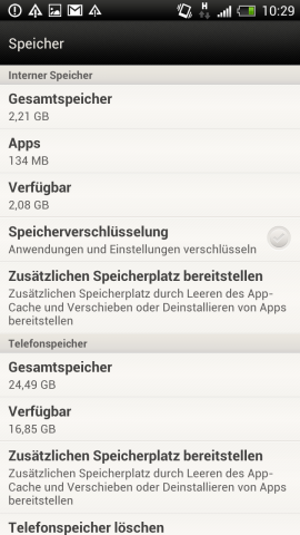 Infos über das HTC One XL