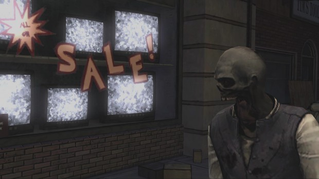 Zombie entdeckt Sommerschlussverkauf.