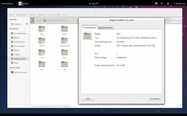 Die Neuordnung der Verzeichnisse (Usrmove) für ausführbare Dateien und Bibliotheken