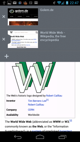 Firefox 14 für Android Beta