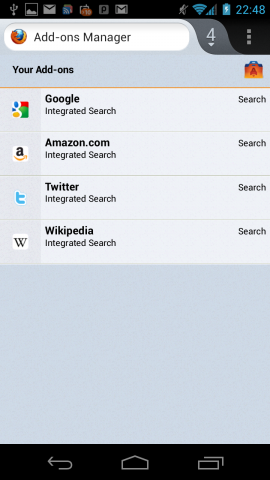 Firefox 14 für Android Beta