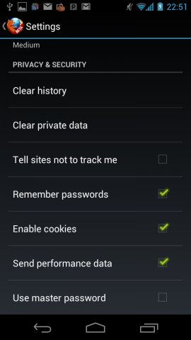 Firefox 14 für Android Beta