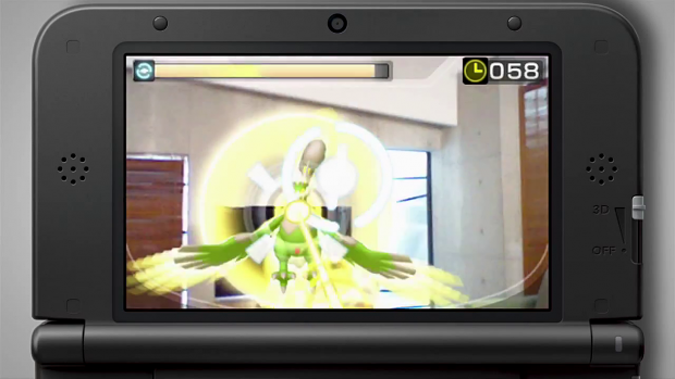 Minispiel in Pokémon Schwarz & Weiß 2 auf dem 3DS XL