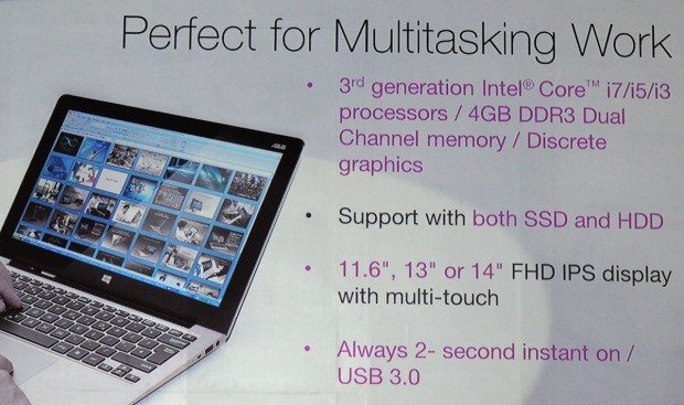 Das Transformer Book soll auch zum Arbeiten taugen (Foto: Nico Ernst)