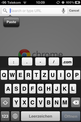 Die Tastatur wurde erweitert.