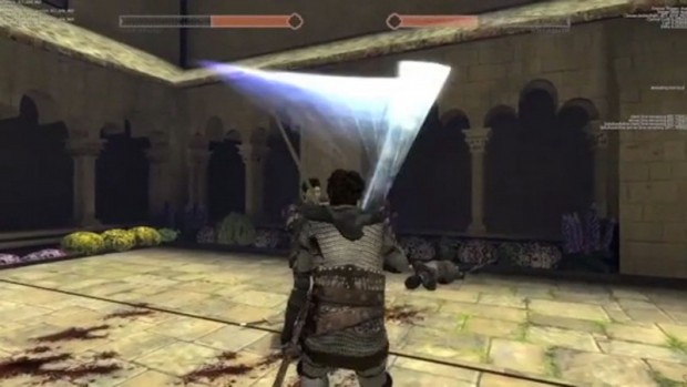 Clang - gesteuert wird mit Hydra Razer oder einem anderen Sixense-kompatiblen Controller (Screenshot Golem.de)