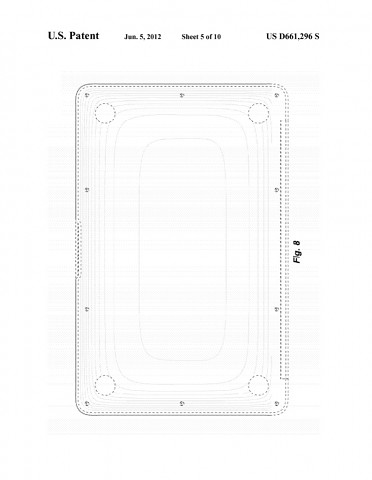 Apple Macbook Air im US-Designpatent D661,296