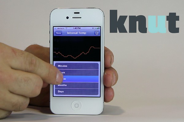 Die Daten k&ouml;nnen in Form von Graphen angezeigt werden. (Bild: Kickstarter)