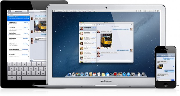 Messages App ersetzt iChat in OS X 10.8 Mountain Lion