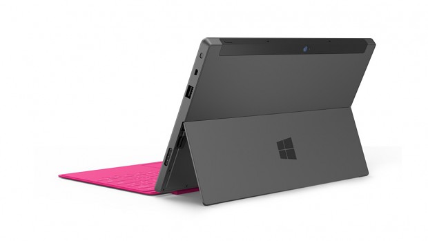 Microsoft Surface mit ausgeklapptem Ständer (Bild: Microsoft)