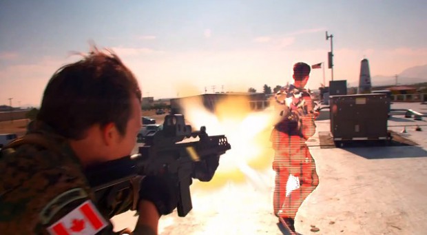 VGHS - Brian hilft seinem Team im Spiel. (Screenshot: Golem.de)