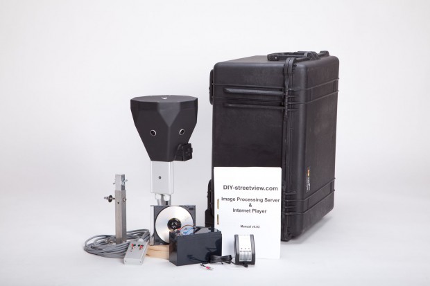 Das komplette Kamerasystem (Foto: Streetview Technology)