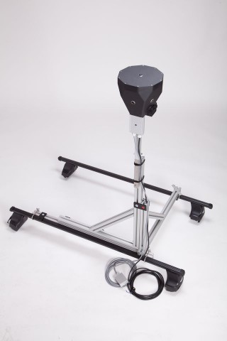 Der Dachgepäckträger für Fotofahrten mit dem Auto (Foto: Streetview Technology)