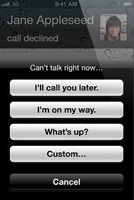 ... oder es kann eine Erinnerung zum R&uuml;ckruf hinterlegt werden.