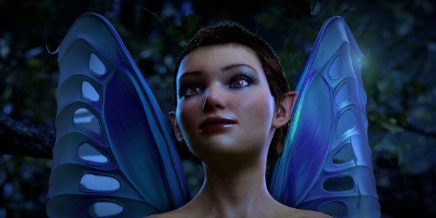 New Dawn - Screenshot aus Nvidias neuer Kepler- Grafikdemo (Bild: Nvidia)