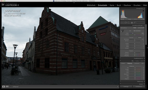 Unterbelichtete Bereiche kommen durch die automatische Belichtungsmessung gelegentlich vor. (Bild: Andreas Donath)