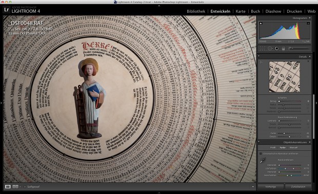 Trotz widriger Lichtumstände und bei ISO 640 sind noch sehr detailreiche Fotos möglich. (Bild: Andreas Donath)