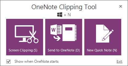 Onenote hat einen eigenen Task neben der Hauptanwendung.