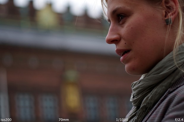 Hauttöne werden gut wiedergegeben. (Foto: Andreas Donath)