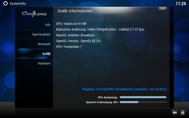Das XBMC-basierte Raspbmc auf dem Raspberry Pi