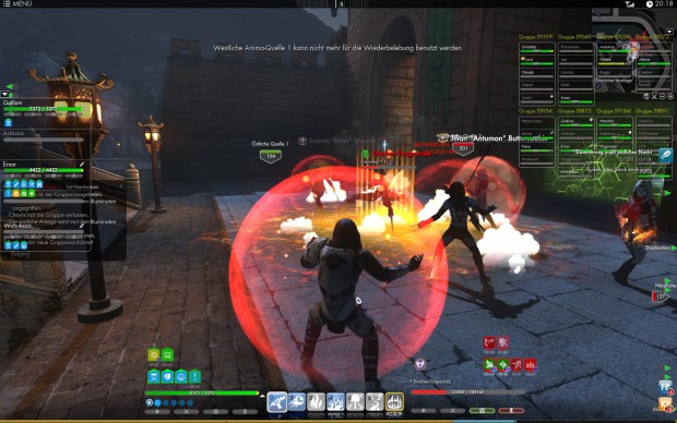 Die Massenkämpfe sehen teils ganz schick animiert aus.