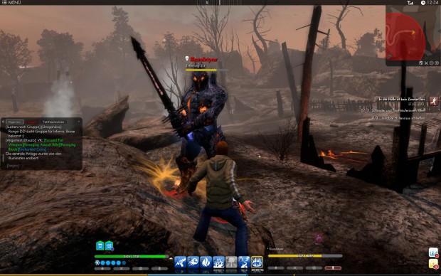 Ein besonders fieser Gegner im Gebiet der Küste.