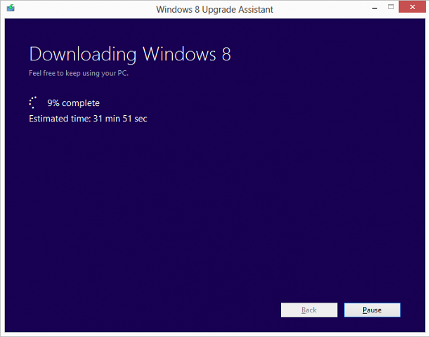 Upgrade auf Windows 8