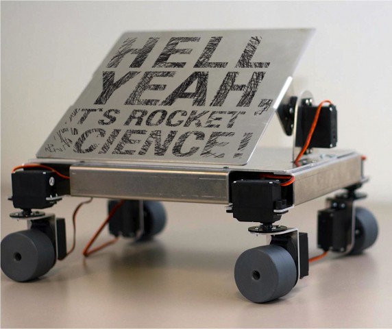 Die kleine Version, der Asimov R0, gibt es für eine weniger große Spende. (Foto: Part Time Scientists)