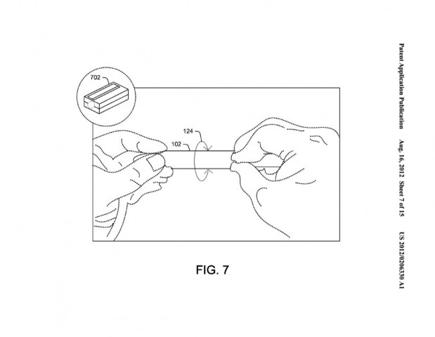 Spitzer-Geste zum Verstellen der Strichst&auml;rke (Bild: US-Patent- und Markenamt)