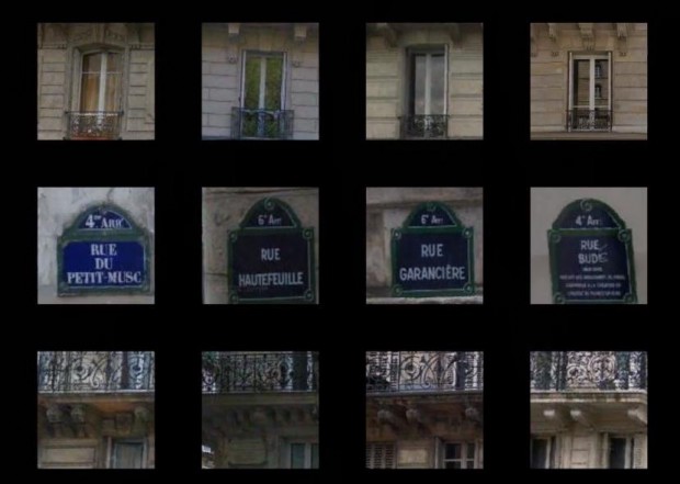 Stra&szlig;enschilder in Paris (Bild: Carnegie Mellon University/Inria/Ecole Normale Sup&eacute;rieure)