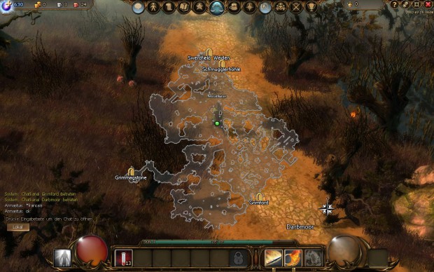 Die Übersichtskarte ist vom Start weg ausgefüllt - und die Level nicht per Zufallsgenerator zusammengestellt.