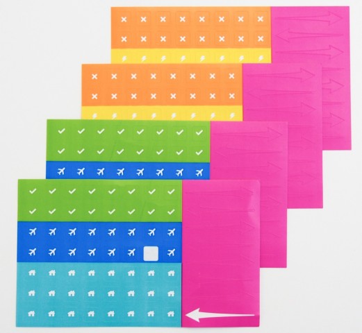 Aufkleber für das Evernote Smart Notebook (Bild: Evernote)