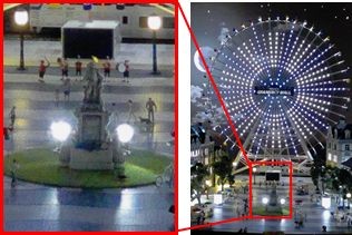 ... und mit der RGBW-Funktion des Sony Exmor RS (Bild: Sony)