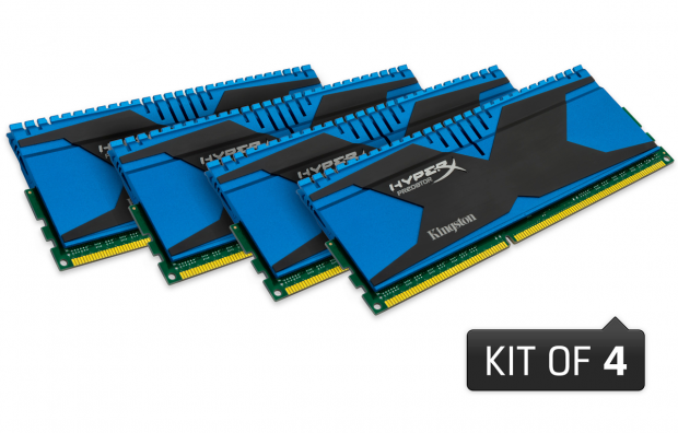 Predator-Module in Intels Schwarz/Blau (Bild: Kingston)