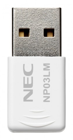 WLAN-Stick f&uuml;r NEC L51W LED (Bild: NEC)