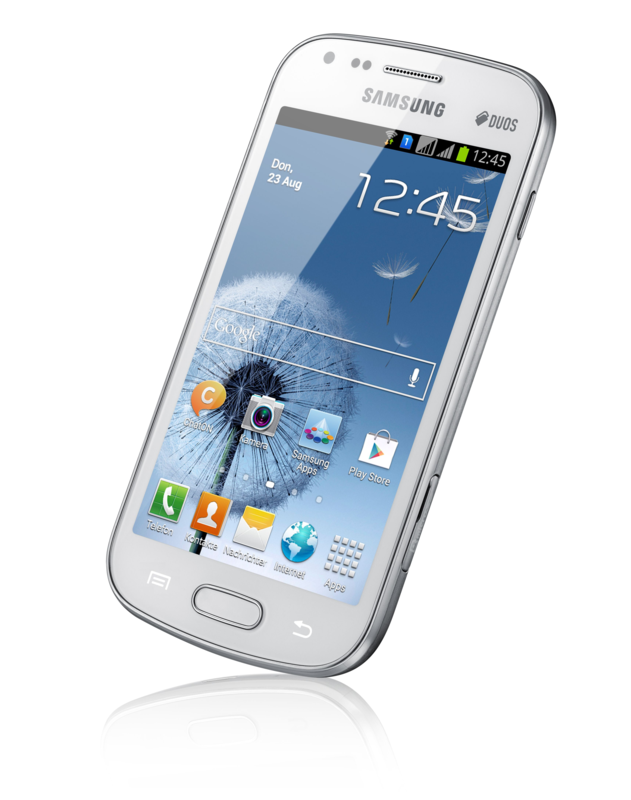 Samsung Dual Sim Smartphone Galaxy S Duos Samsung Galaxy S Duos: Dual-SIM-Smartphone mit Android 4 und 4-Zoll