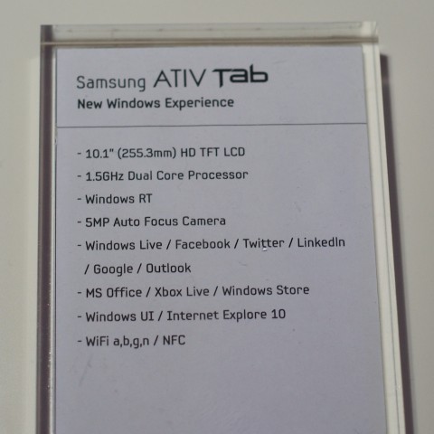 Windows RT auf Samsungs Ativ Tab