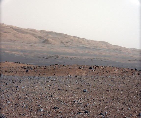 Aufnahme der 34-mm-Mastcam. (Foto: NASA/JPL-Caltech/MSSS)