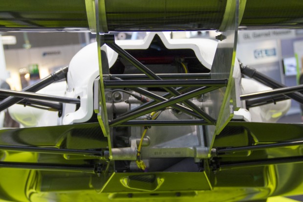 Angetrieben wird das Auto von zwei Elektromotoren von Siemens, die zusammen 250 kW leisten. (Foto: Werner Pluta/Golem.de)