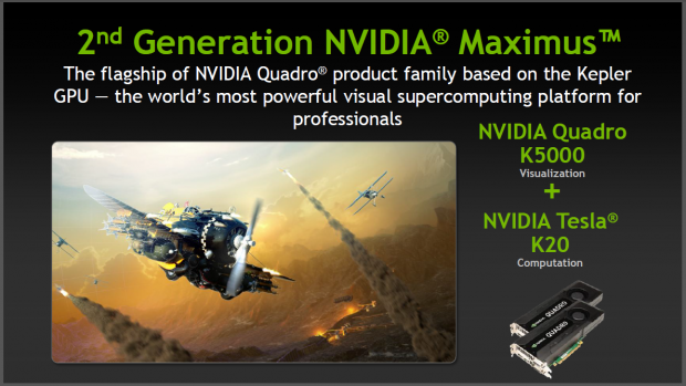 Maximus 2 nutzt zwei Karten f&uuml;r GPU-Computing und Rendering.