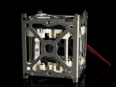 Standard-Design für einen Cubesat ist ein Würfel mit 10 Zentimeter langen Kanten. (Foto: Nasa)