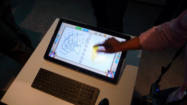 Sony Vaio Tap - noch einmal die Zeichen-App (Foto: ck)