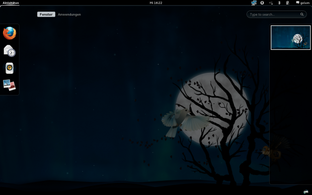 Gnome 3 mit der Gnome-Shell