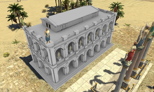 Die folgenden Bilder zeigen die Umgebungsverdeckung in OpenGL GLSL. 